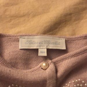 Tartine et Chocolat Dresses - Tartine et Chocolat bow detail girls dress Tartine et Chocolat Dresses - Tartine et Chocolat bow detail girls dress